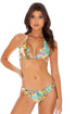 Luli Fama Just Wing It TRIANGLE HALTER TOP